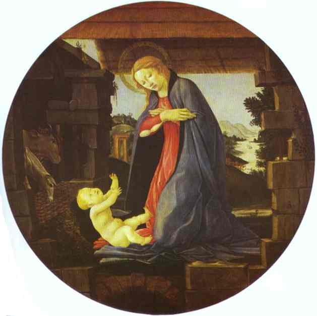 The Virgin Adoring Child